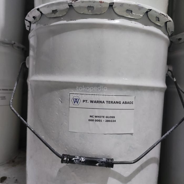 CAT DUCO PUTIH 20L - CAT DUCO WHITE NC 1 PAIL
