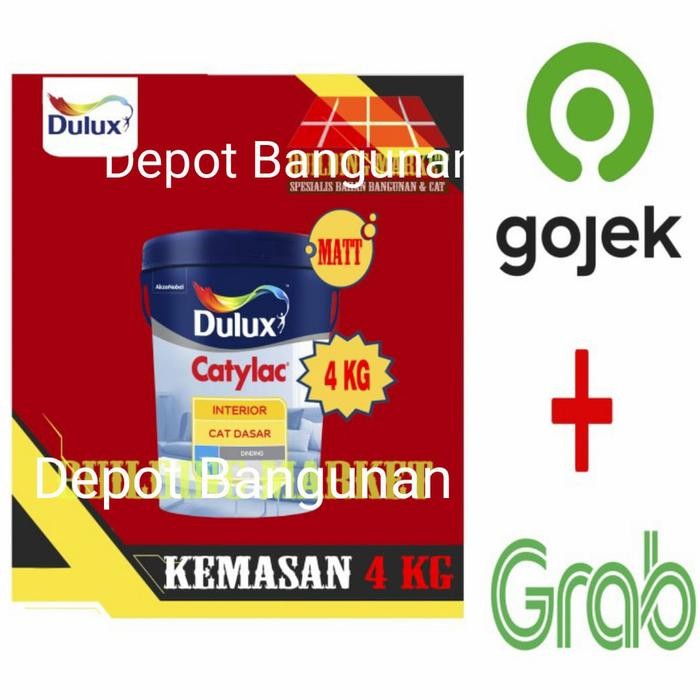 CAT DASAR TEMBOK ALKALI SEALER CAT DASAR DULUX CATYLAC INTERIOR 4 KG