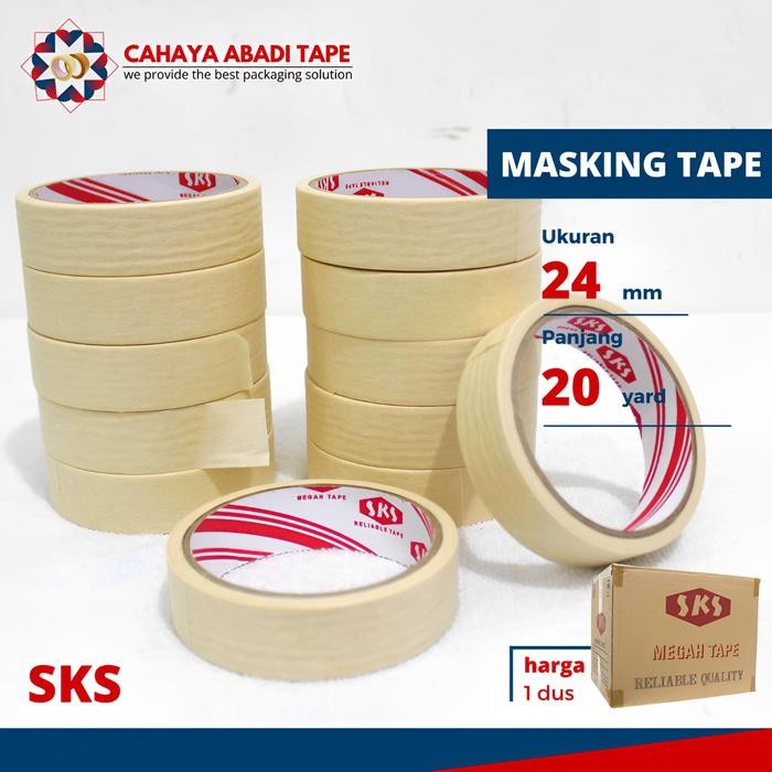 

TERBARU! MASKING SKS SP 24MM X 20 YARD #PER DUS#