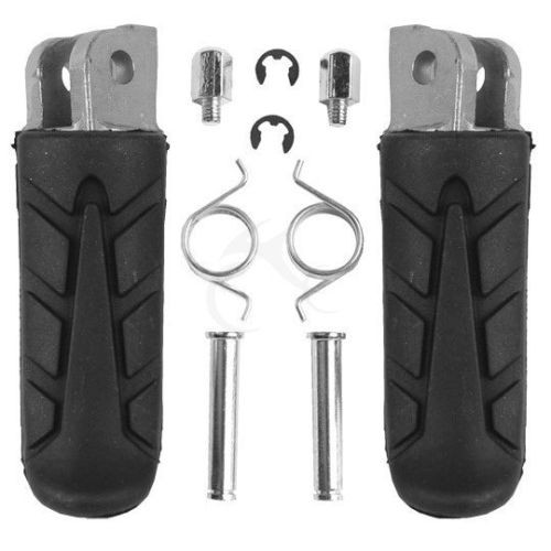 Front Footrests Foot Pegs For Honda CB600 98-06 Hornet600 CB500 400 100 750 For Varadero XL1000V NT4