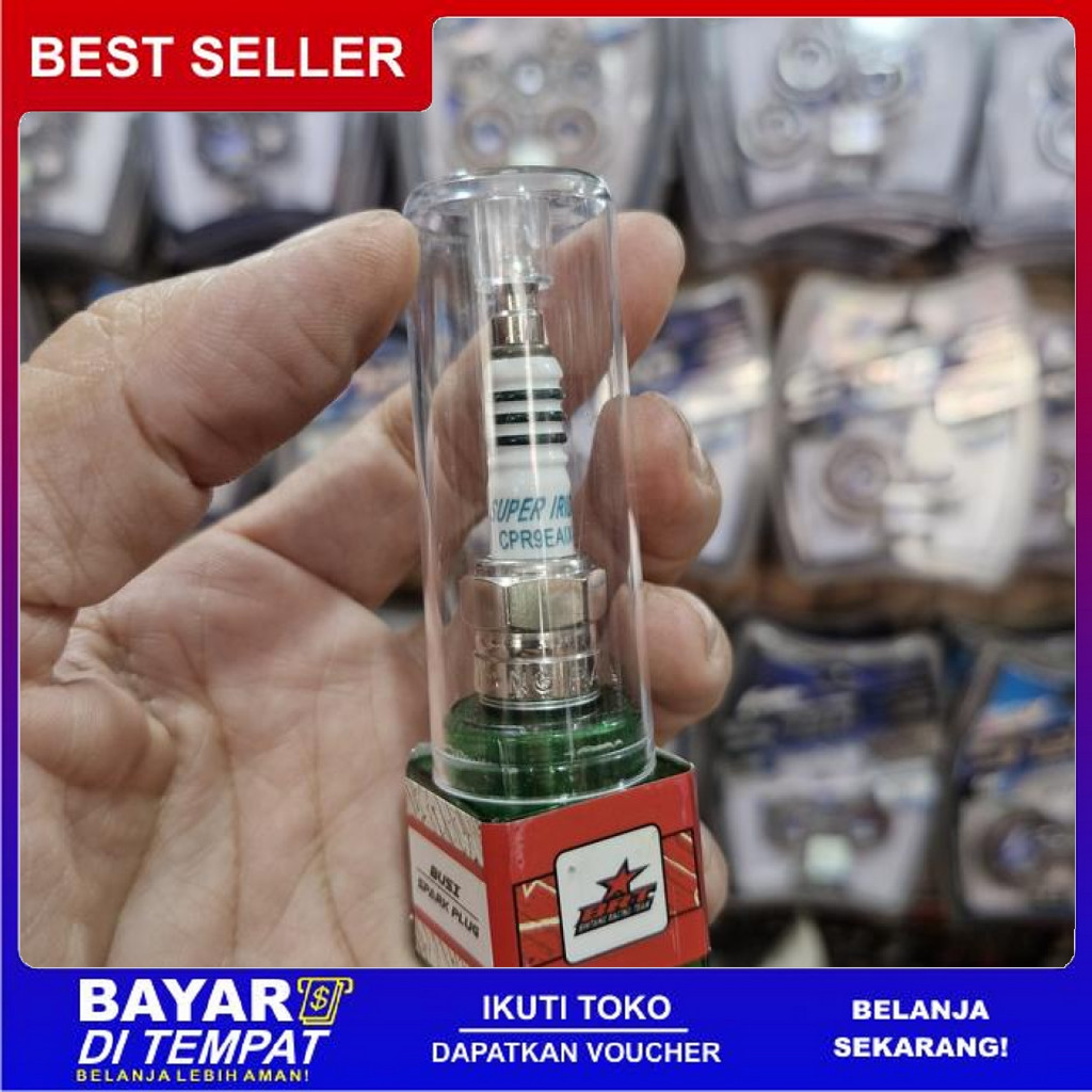 FREE ONGKIR BUSI SUPER IRIDIUM BRT RACING HONDA SONIC 150 GTR 150 NEW CBR CB 150R BISA COD