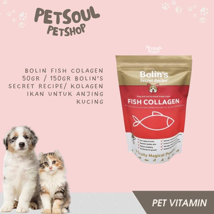 TOP" BOLIN FISH COLLAGEN 150GR BOLIN'S SECRET RECIPE