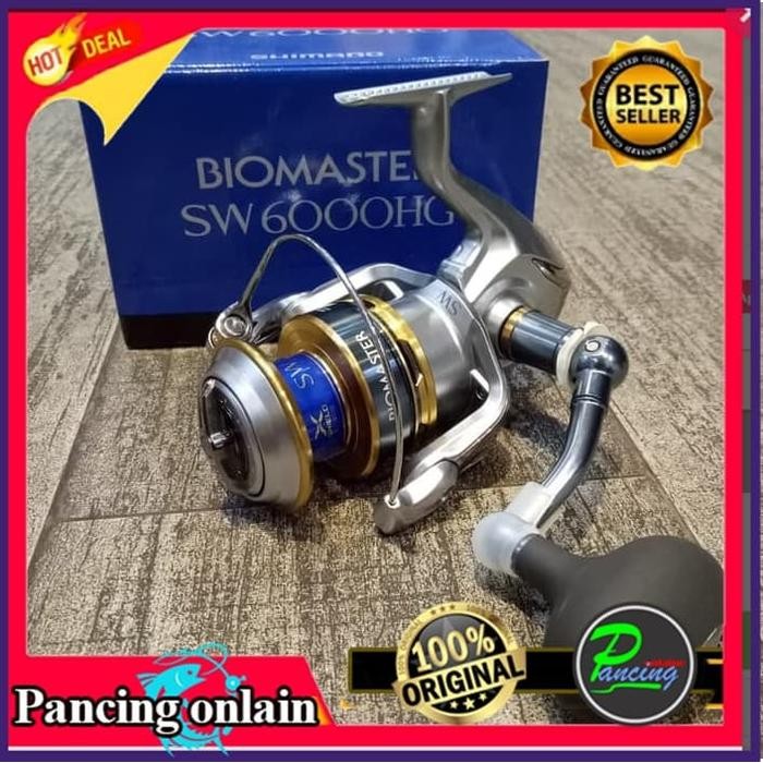Reel Shimano / Reel Pancing / Reel Pancing Shimano Biomaster Sw 6000Hg