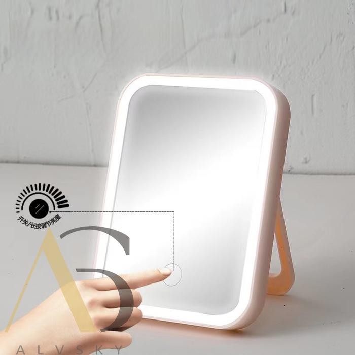 CERMIN MAKEUP DENGAN LAMPU LED / CERMIN LED TOUCH SCREEN