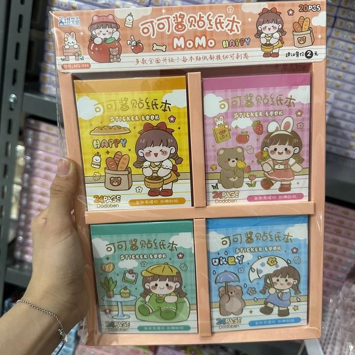 

PAKET USAHA Stiker Buku 1Box Isi 20pcs Buku