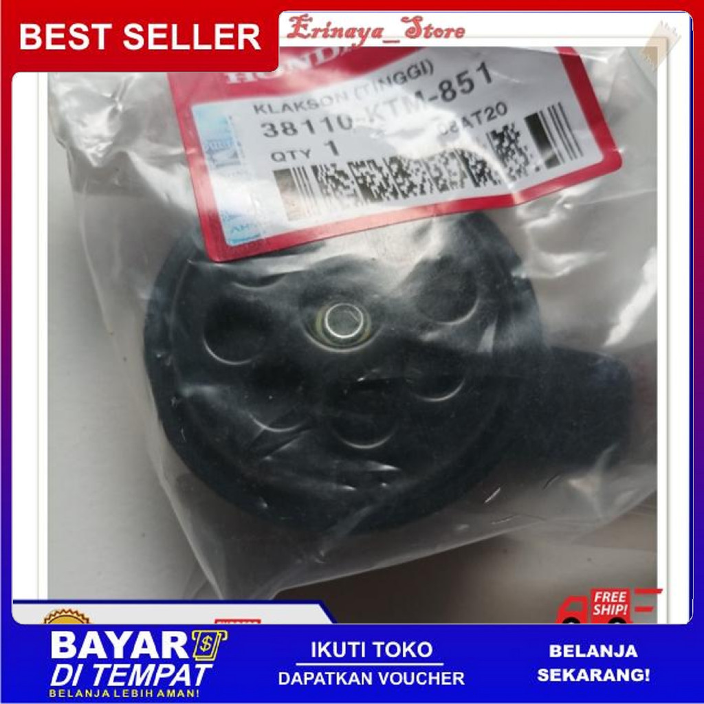FREE ONGKIR ORIGINAL KLAKSON ALL MOTOR HONDA VARIO 110 125 150 BEAT F1 FI ESP ORI BISA COD
