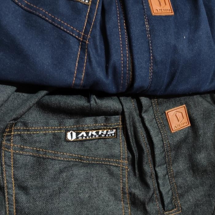 Celana Panjang Pria Celana Sirwal Soft Jeans Berkualitas Sirwal Classic SoftJeans Akhy Celana Sirwal