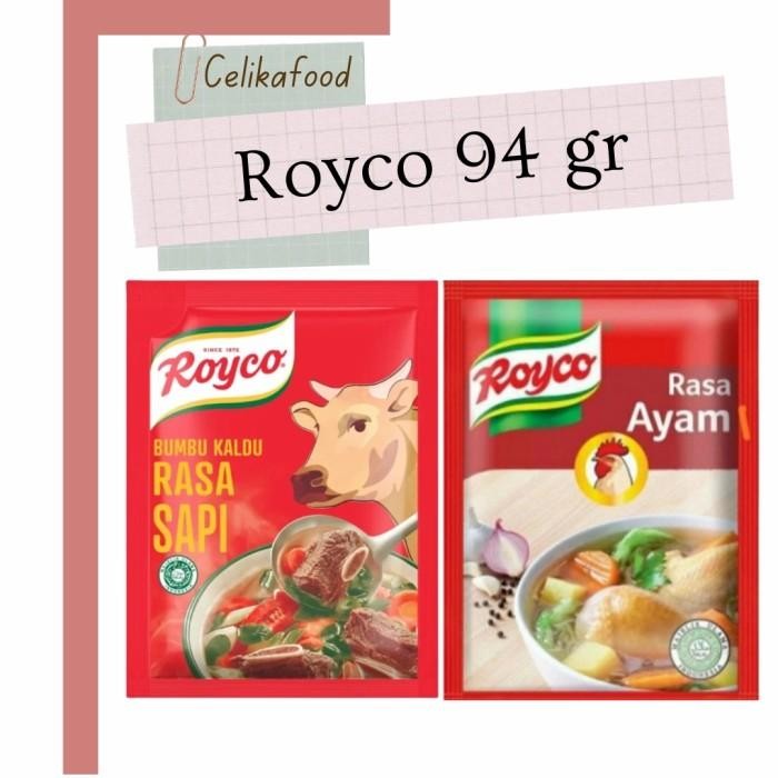 

(Allthebest) Royco 94gr Bumbu Kaldu Rasa Ayam Sapi Penyedap Royko Instan