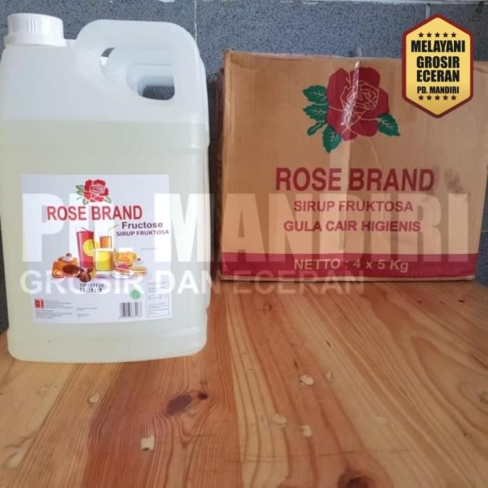 

(Allthebest) ROSE BRAND GULA CAIR 5 KG / FRUCTOSE ROSE BRAND / SIMPLE SYRUP