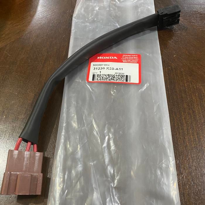 READY STOCK K59 SOCKET ECU KABEL SOKET ECM CDI MOTOR VARIO 125 150 FI F1 LED PCX
