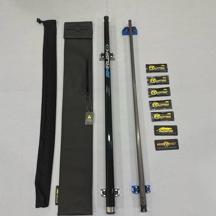 Stick Billiard Predator BK Rush No Wrap Break Only Baru