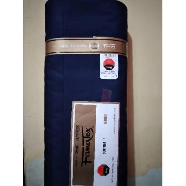 (Expert) kain famatex meteran ori bahan seragam sd smp sma pramuka per 25cm