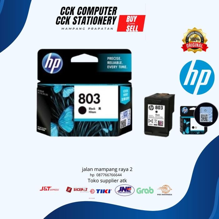 HP cartridge 803 Black & HP cartridge 803 Color (1set) Original