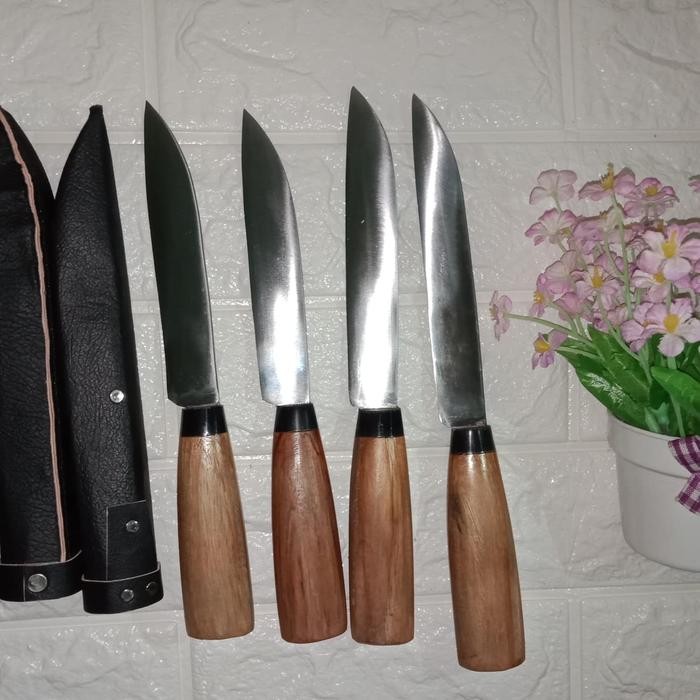 Pisau dapur bilah baja tajam