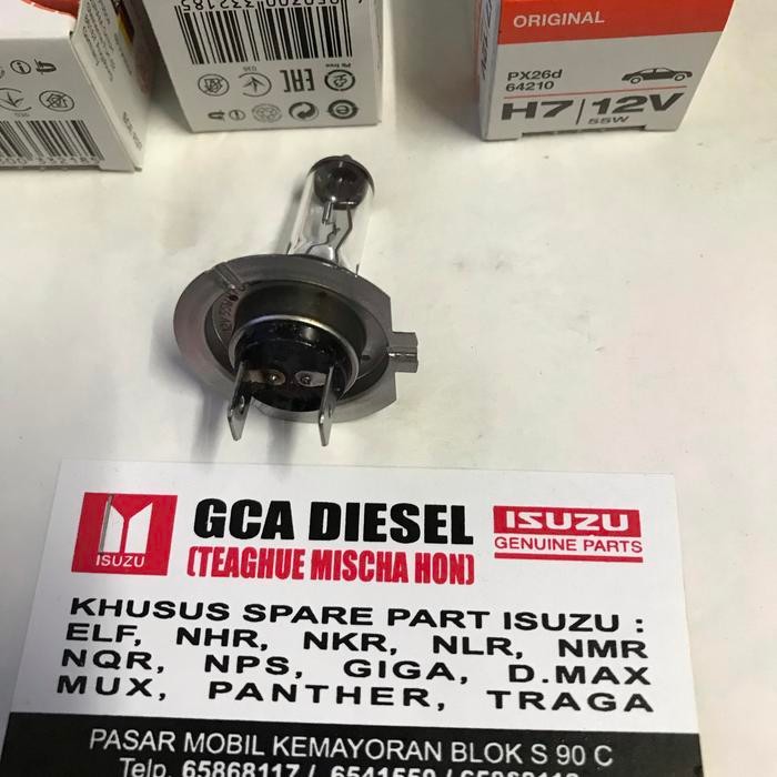 Bohlam H7 2V Osram Kode 074