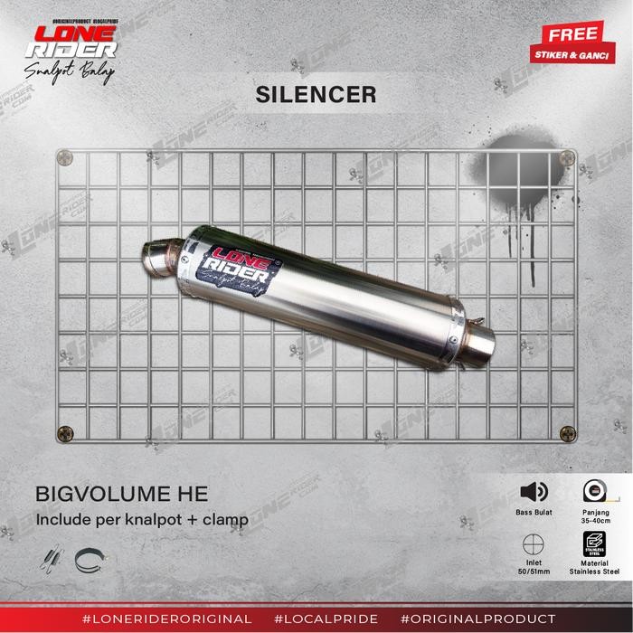 Lone Rider Silencer Big Volume Series (Original)