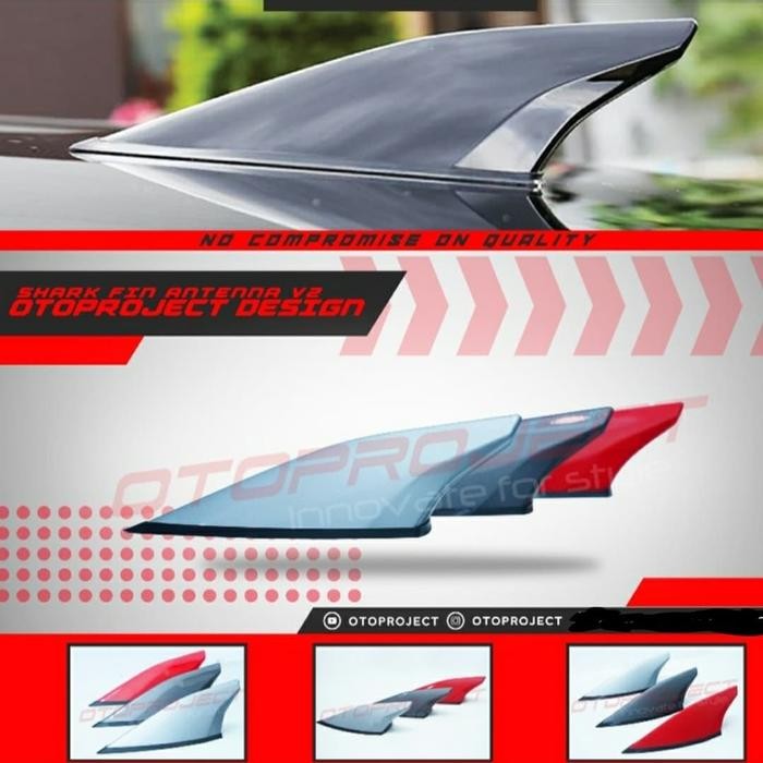 Ready Otoproject Antena Mobil Shark Fin Hiu Versi 4.0 Baleno Hatchback Original