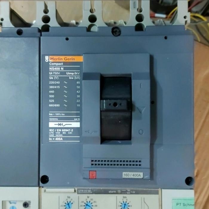 Paling Berkualitas Mccb Merlin Gerin Ns400N 4P 400A Original