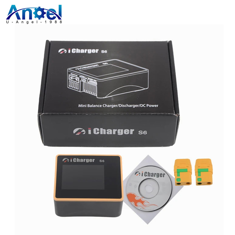 iCharger S6 X6 X8 X12 6S-12S 800-1100W 40A LCD Screen Smart Balance Battery Charger for LiPo/LiFe/Li