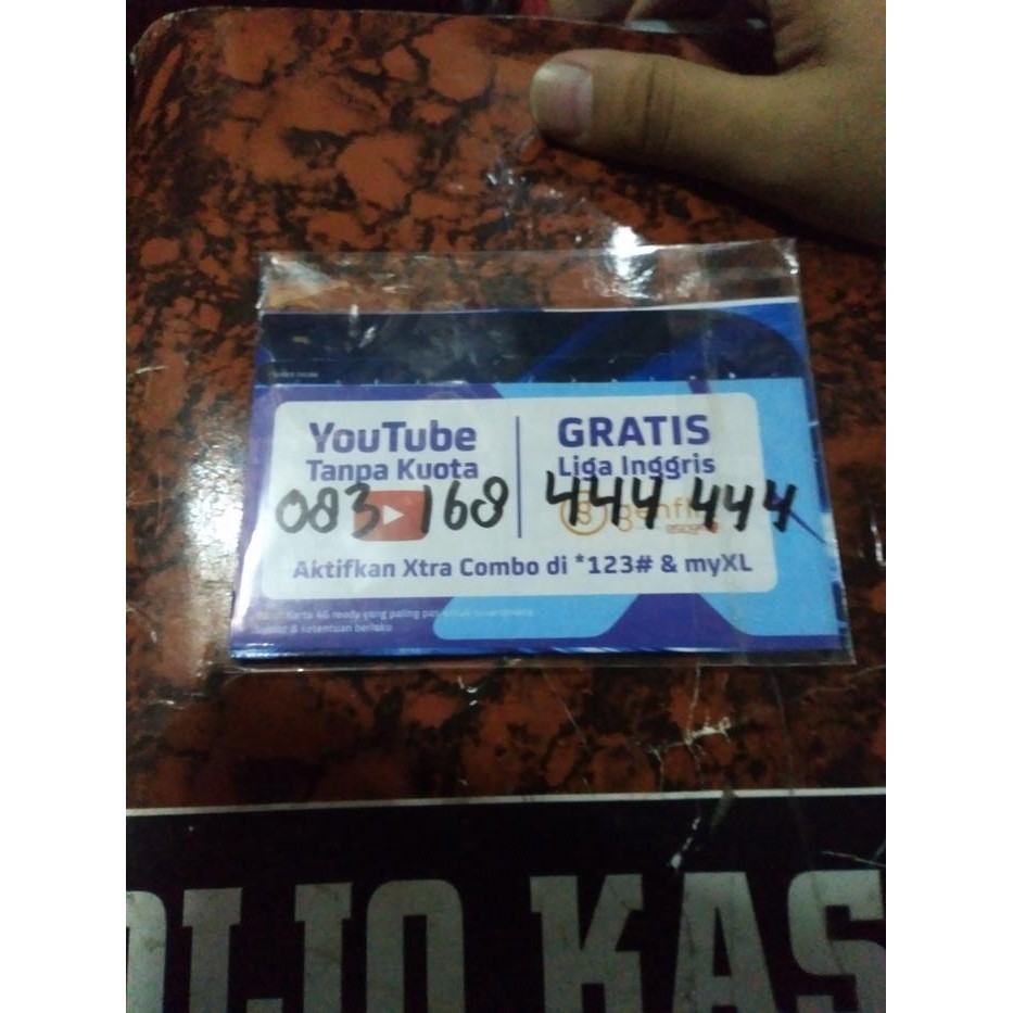 Nomor Cantik Hexa Ekor Heksa Hecsa Xl Axis 083168 444444 Kode 058