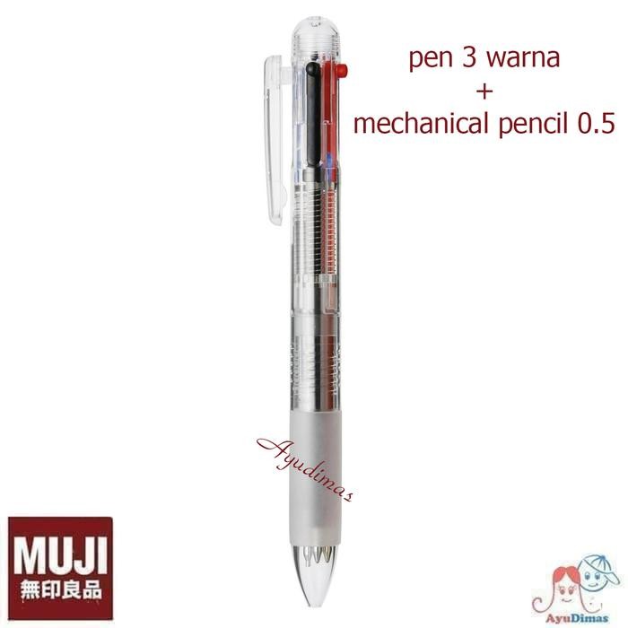 

MUJI Color Ball Pen Mechanical Pencil - Pen warna & pensil mekanik