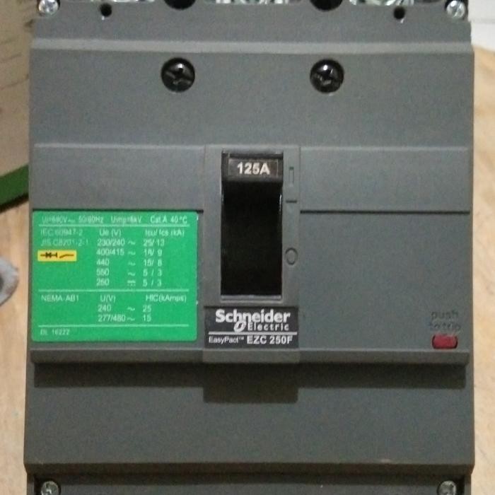 Terbagus Mccb Nfb Ezc250F 125A Dan 160A Schneider