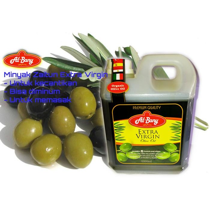 

MINYAK ZAITUN SUPER EXTRA VIRGIN GRADE A AL-BANY 1000ML