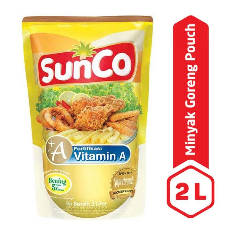 

Minyak Goreng Sunco Refill 2 Liter - Kemasan Botol - Zaitun, Kelapa, Oil