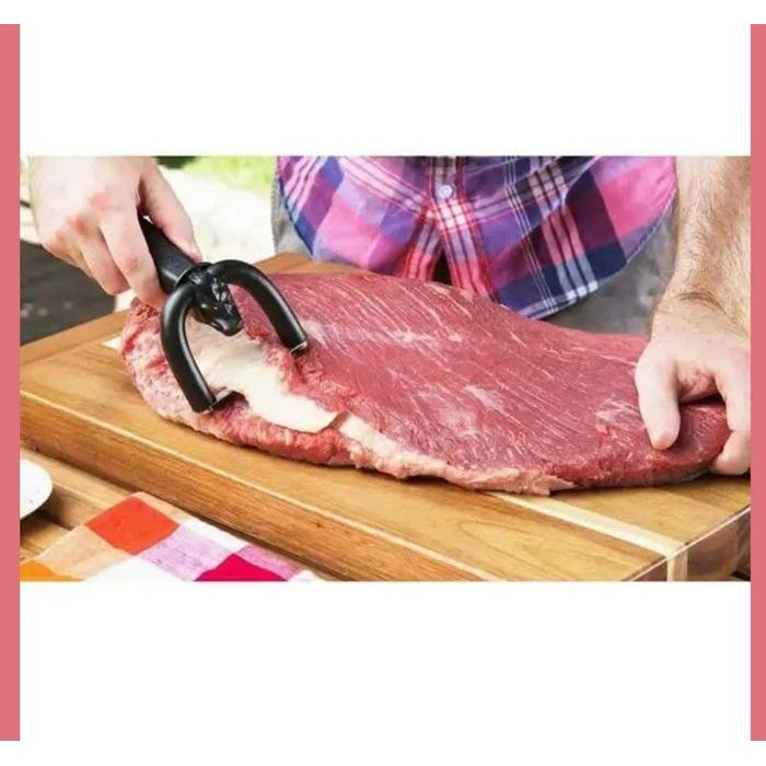 Manual Meat Slicer alat pemotong daging Super Tipis