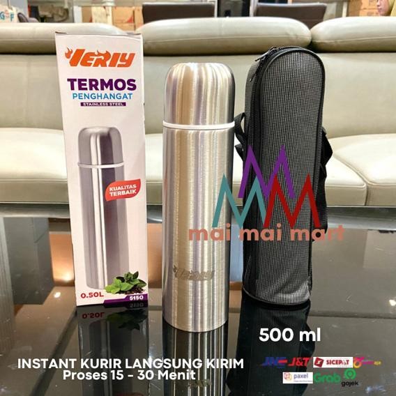 Termos Stainless Steel 500ml Tumbler VERLY 5150 Food Vacuum Flask - Thermos