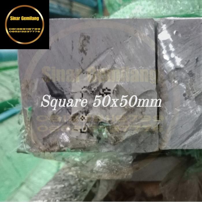 Square Aluminium 50 x 50 x 165 / as kotak