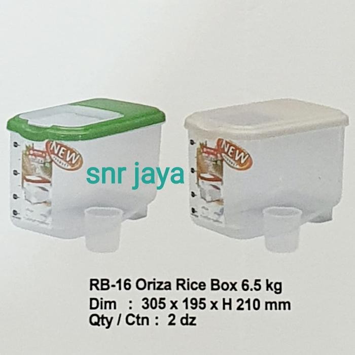 Tempat Beras 6,5 kg / Rice Box ZA 6,5 kg Lion Star