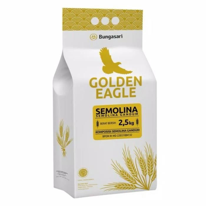 

(Expert) Tepung Gandum Semolina Golden Eagle repack 250gram