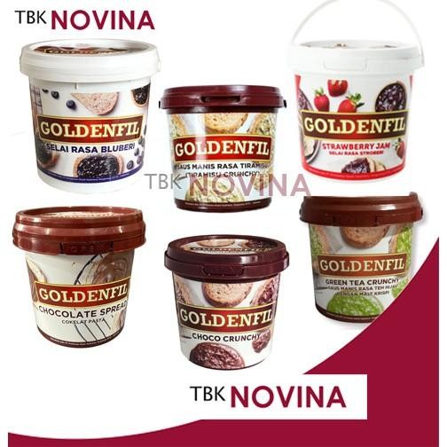 

(Expert) GOLDENFIL CHOCO CRUNCHY SPREAD/ TIRAMISU / STRAWBERRY/ GREENTEA