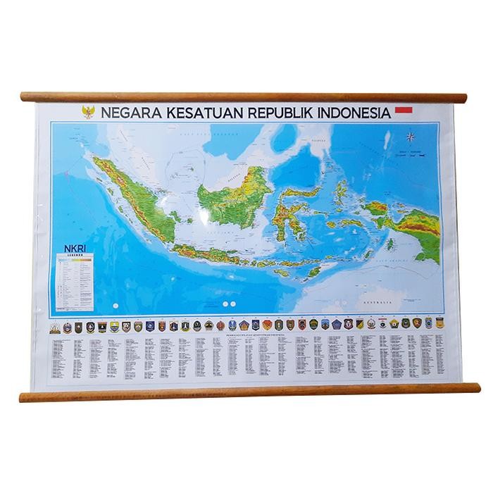 

TERBARU! Peta Indonesia (Bingkai) Negara Kesatuan Republik Indonesia (NKRI)