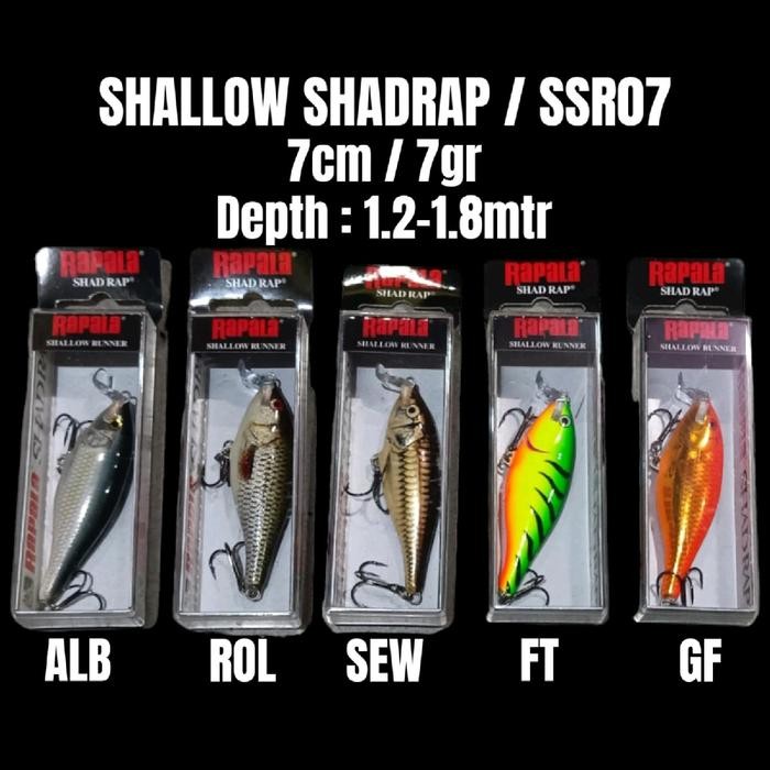 Lure Rapala Shallow Runner SSR-7