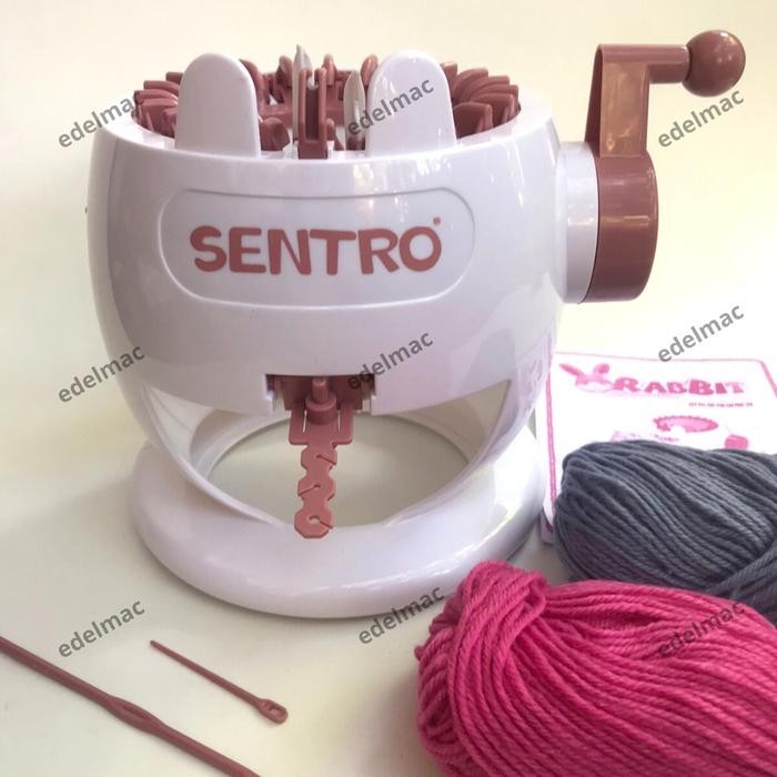 

Alat Rajut Otomatis Syal Topi Smart Weaving Machine Cross-Border