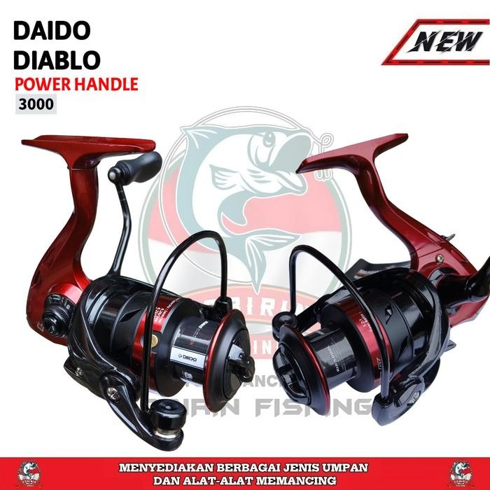 reel daido diablo power handle ukuran 2000