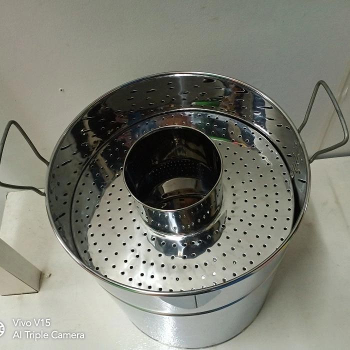 Panci Bakso Stenlis Ukuran 40Cm / Dandang Bakso Ukuran 40Cm Gratisongkir