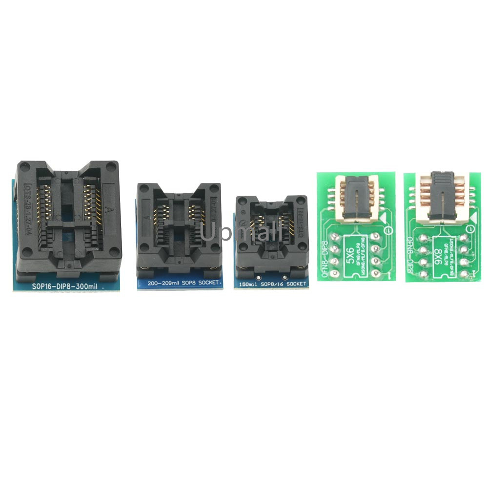 

FN8 WSONDFN8 WSON8 MLF8 MLP8 QFN8 SOP16 To 5X6 6X8 DIP8 IC Chips Adapter for TL866ii plus RT809H/F