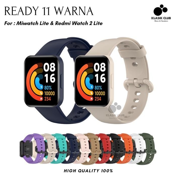 

(Expert) Strap Redmi Watch 2 Lite Tali Pengganti Xiaomi Mi Watch Lite 1 Silikon