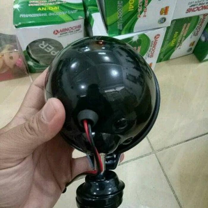 New Jeep 4X4 Fog Lamp Lampu Sorot Kabut 3 Inchi Hitam Plat Dope Original