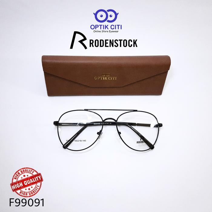 FRAME KACAMATA PRIA RODENSTOCK CLASSIC AVIATOR ADA PEGAS DAN RINGAN KODE 457