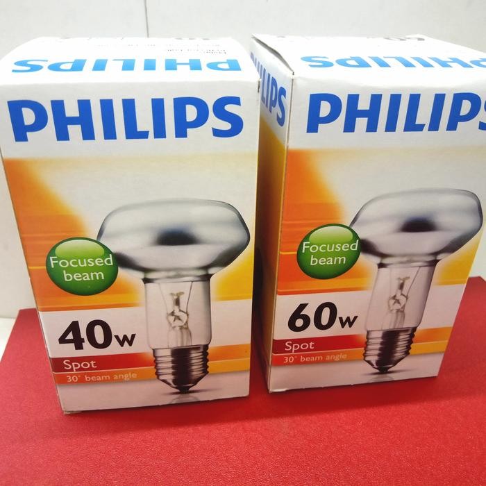 Philips R63 R 63 Spot 25w 40w 40 w 60w 60 w E27 Philips Reflector bulb