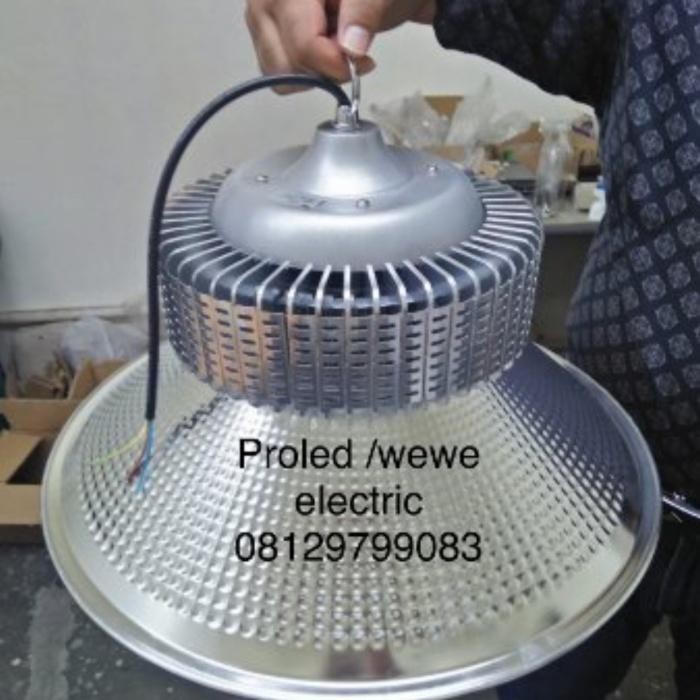 Lampu led highbay gantung 100w lampu led gudang pabrik 100 watt