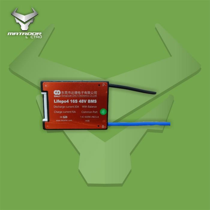 BMS 48V 16S LifePO4 30A 40A 50A