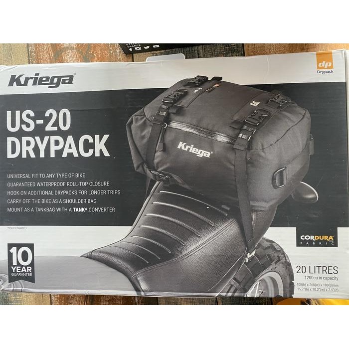 PREMIUM Kriega US 20 Touring bag Tail bag
