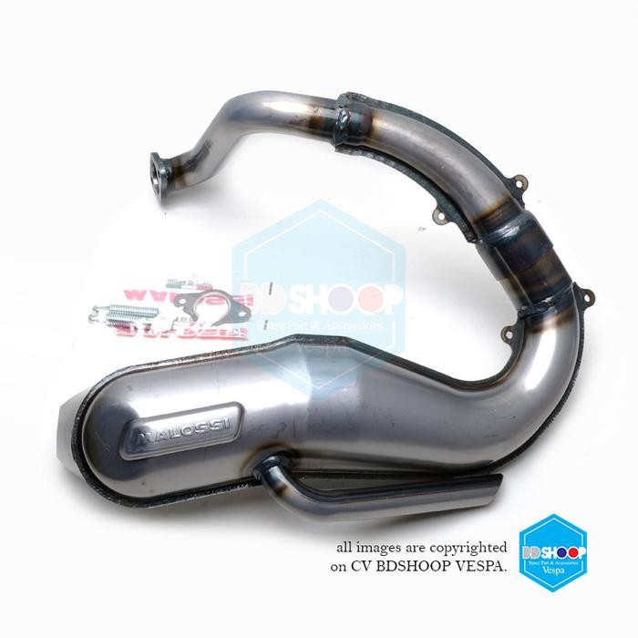 PREMIUM Knalpot racing vespa special pts merk malossi