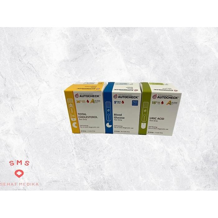 STRIP AUTOCHECK / AUTOCHECK CHOLESTEROL / AUTOCHECK GLUCOSE / AUTOCHEC