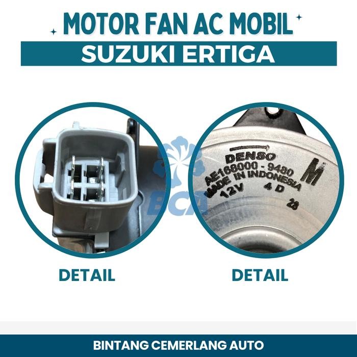 Motor Extra Fan Radiator Suzuki Ertiga